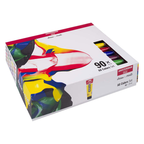 Amsterdam standard series acrylverf complete collectie set | 90 × 20 ml