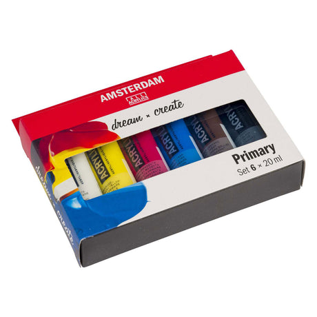 Amsterdam standard series acrylverf primaire set | 6 × 20 ml