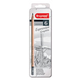 Bruynzepel Ausdrock Grafit Bleistift, 6st.