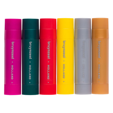 Bruynzeel plakkaatverf sticks set metallic | 6 kleuren