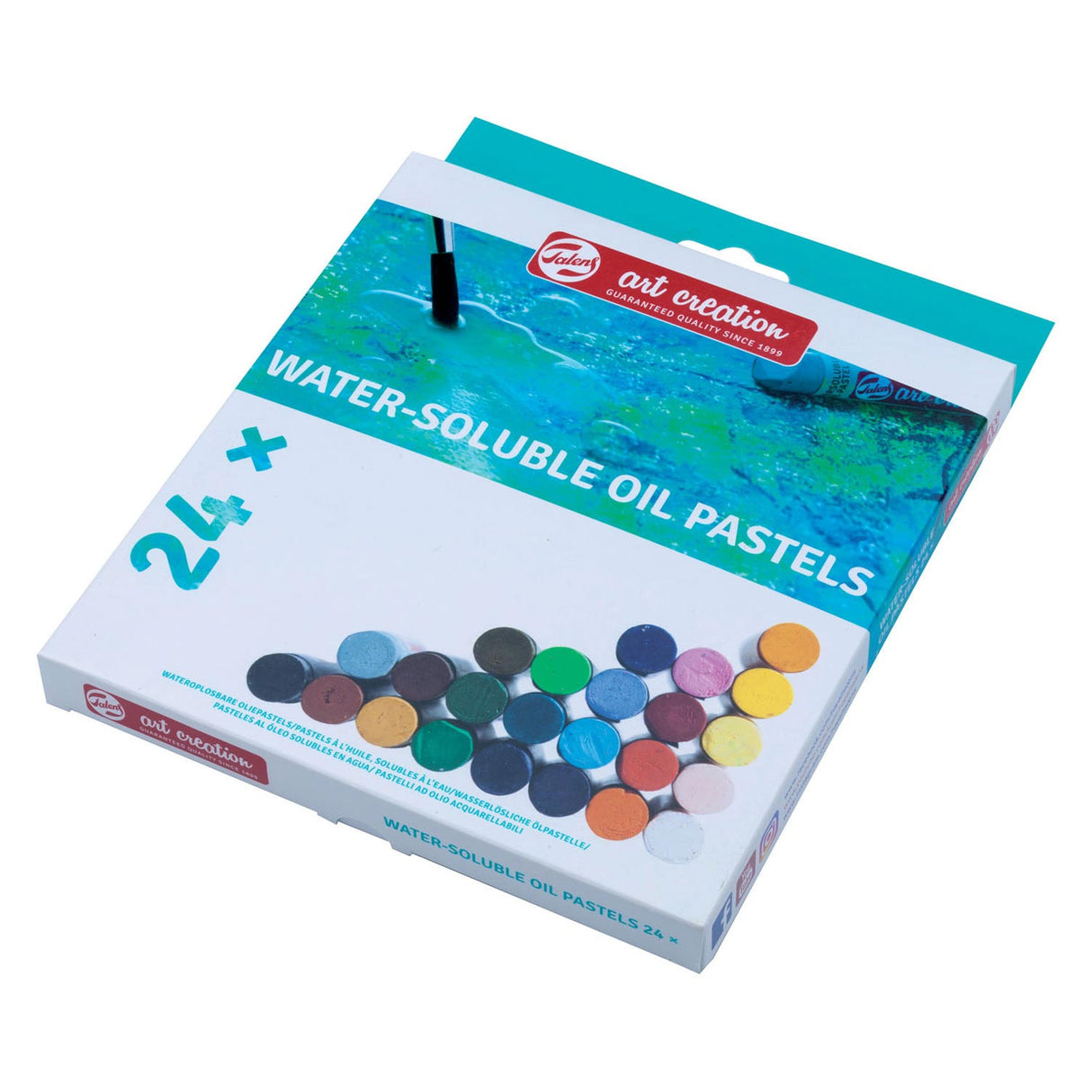 Talens Art Creatioun Waasser -Slose Ueleg Paste, 24st.