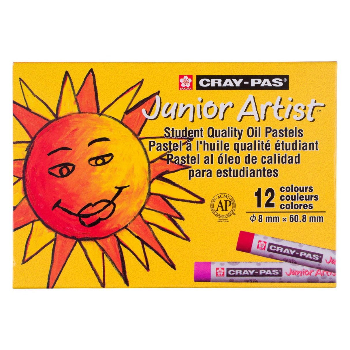 Sakura Cray-Pas Junior Artist Oil Pastels Set, 12.