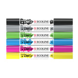 Talens ecoline duotip markers basisset, 6dlg.