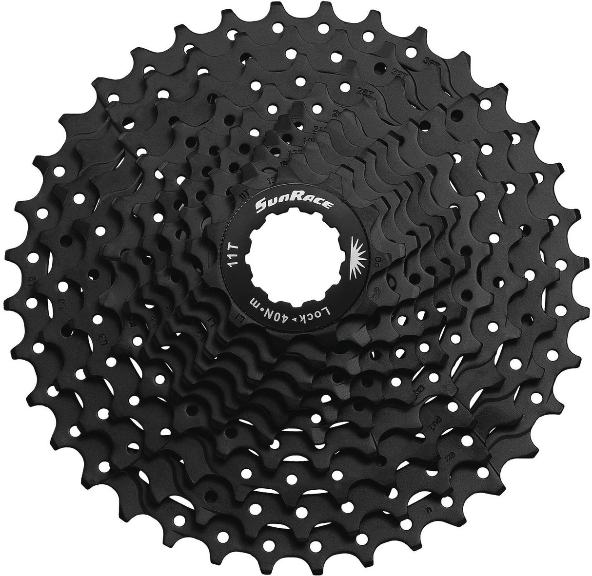 Sunrace Cassette CSMS1 10 Velocidad 11-36 Tands Negro