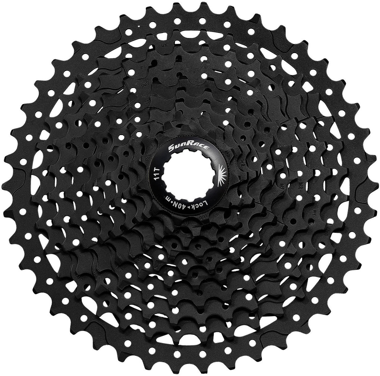 Sunrace Casetette 10v 11-40 CSMS3 schwaarz