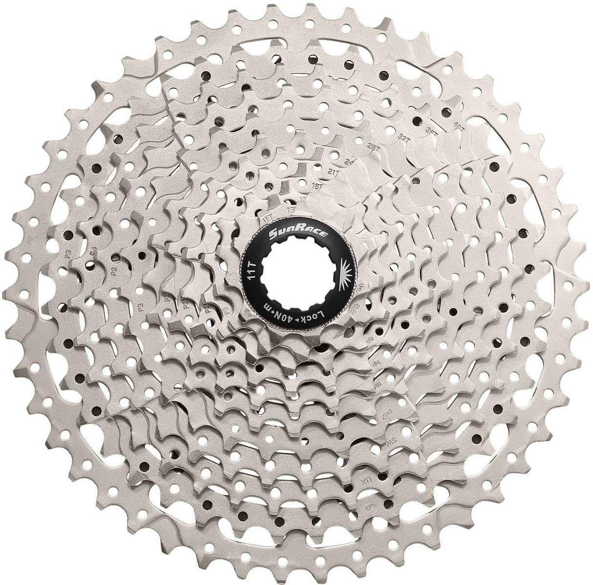 Sunrace CSMS8 11 Cassette de velocidad 11-42t Plata en caja