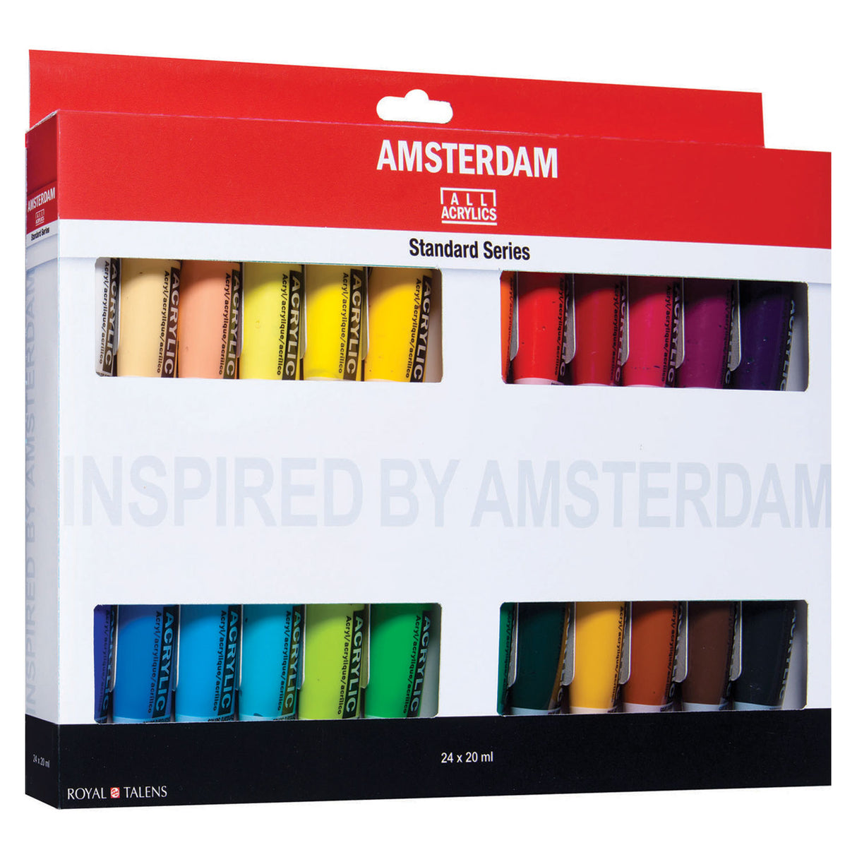 Amsterdam Acrylfarben Standard -Set, 24dlg.