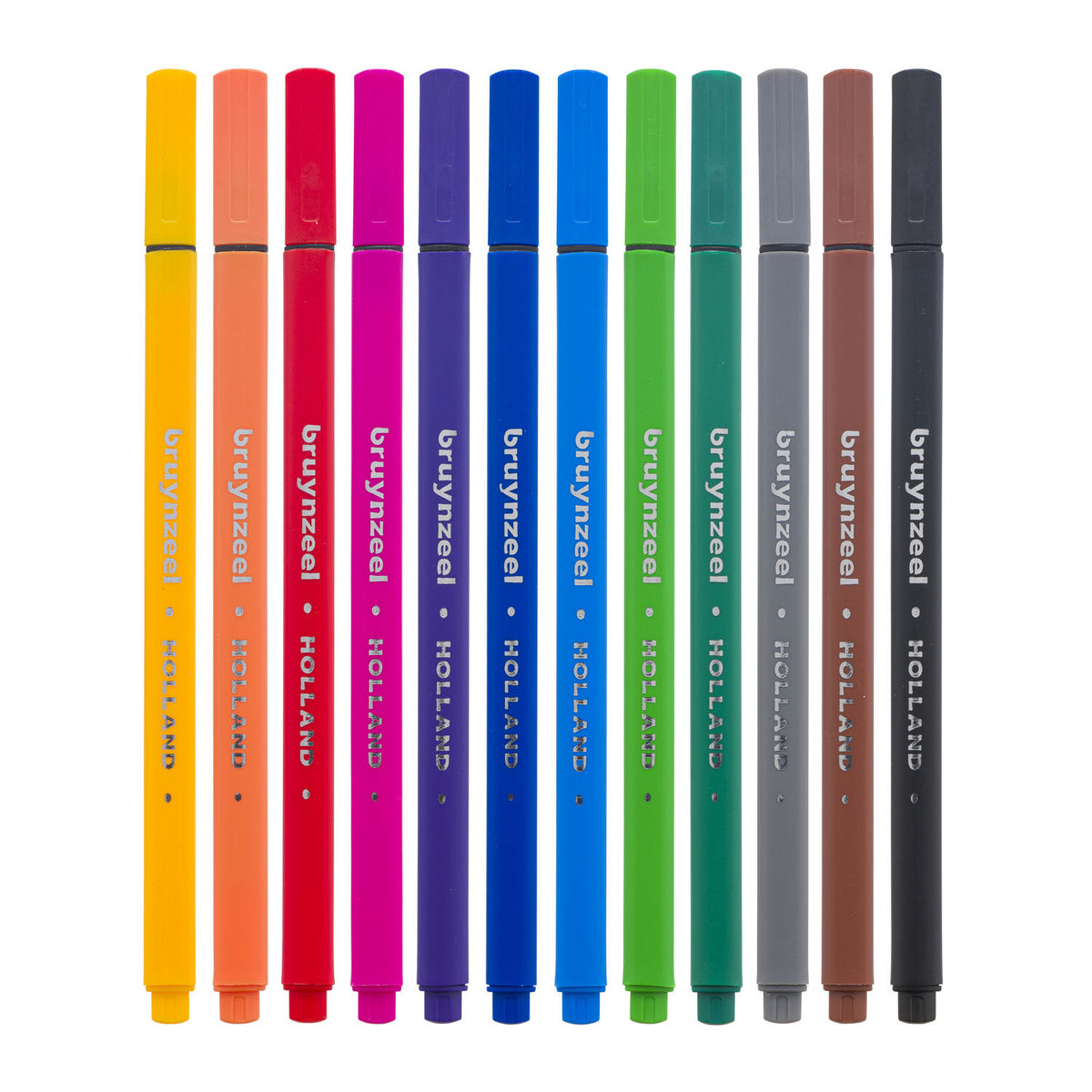 Bruynzeel fineliner set 12 kleuren | set a 12 stuk