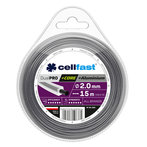 Cellfast snijlijn met kern 2,0*15m vierkant