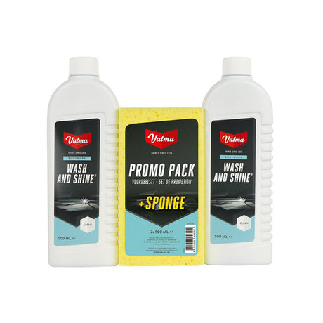 schoonmaakset S05G Wash and Shine shampoo 2x 500ml