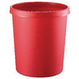Prullenbak helit 18 liter rood