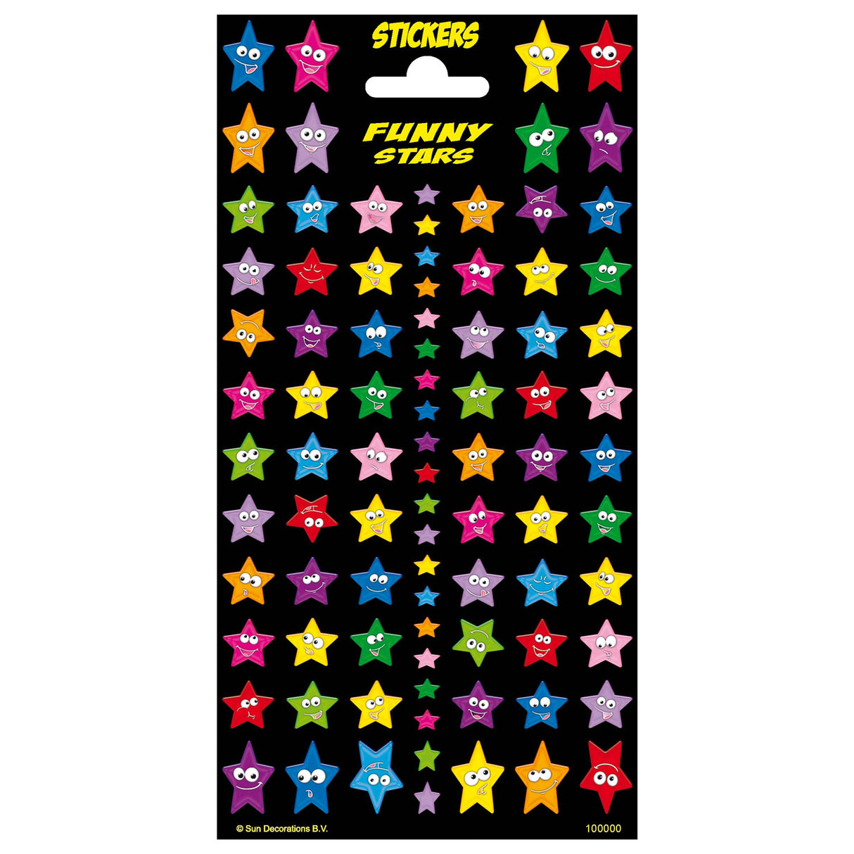 Totum stickervel twinkle - sterren