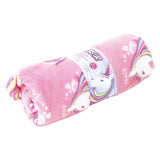 Fleece blanket unicorn