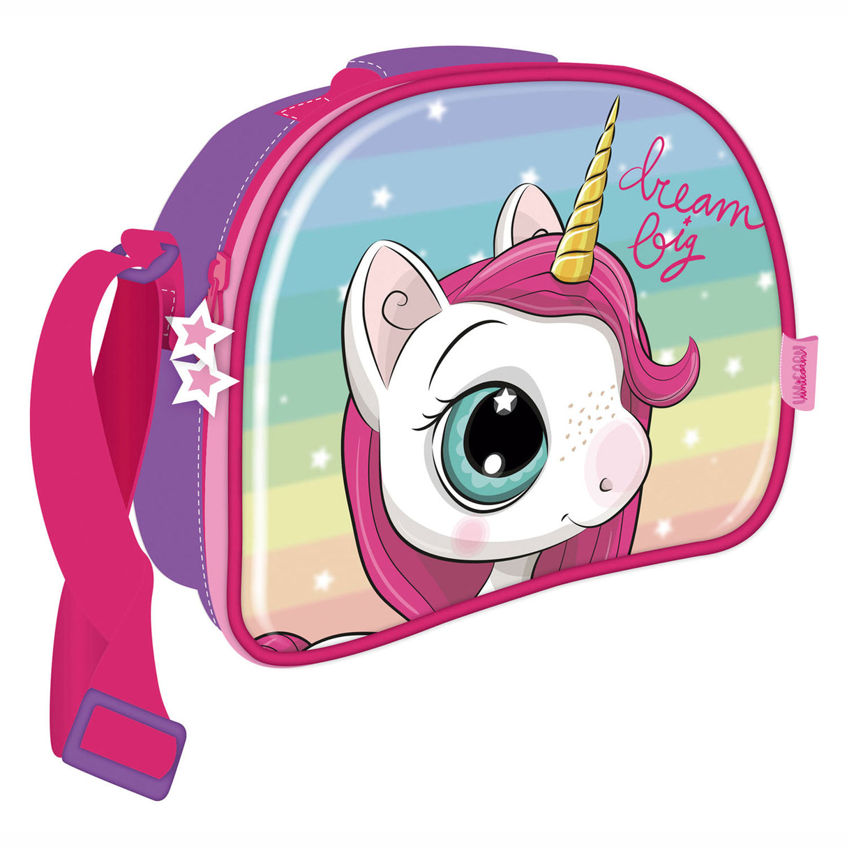 Isothermes 3D -Lunchbag Einhorn