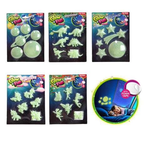Toi-toys 3d stickers glow in the dark 5ass