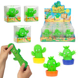 Toi-toys fun stretchy kneedcactus met potje 6 assorti