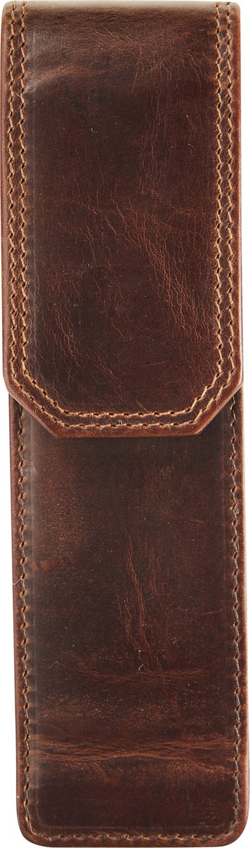 Maverick leren pen etui the original voor 2 pennen