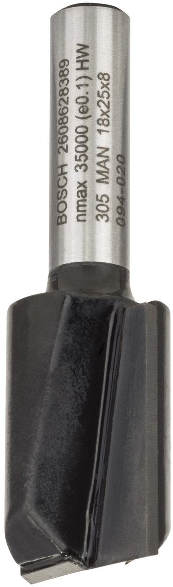 Bosch - vingerfrezen 8 mm, d1 18 mm, l 25 mm, g 56 mm