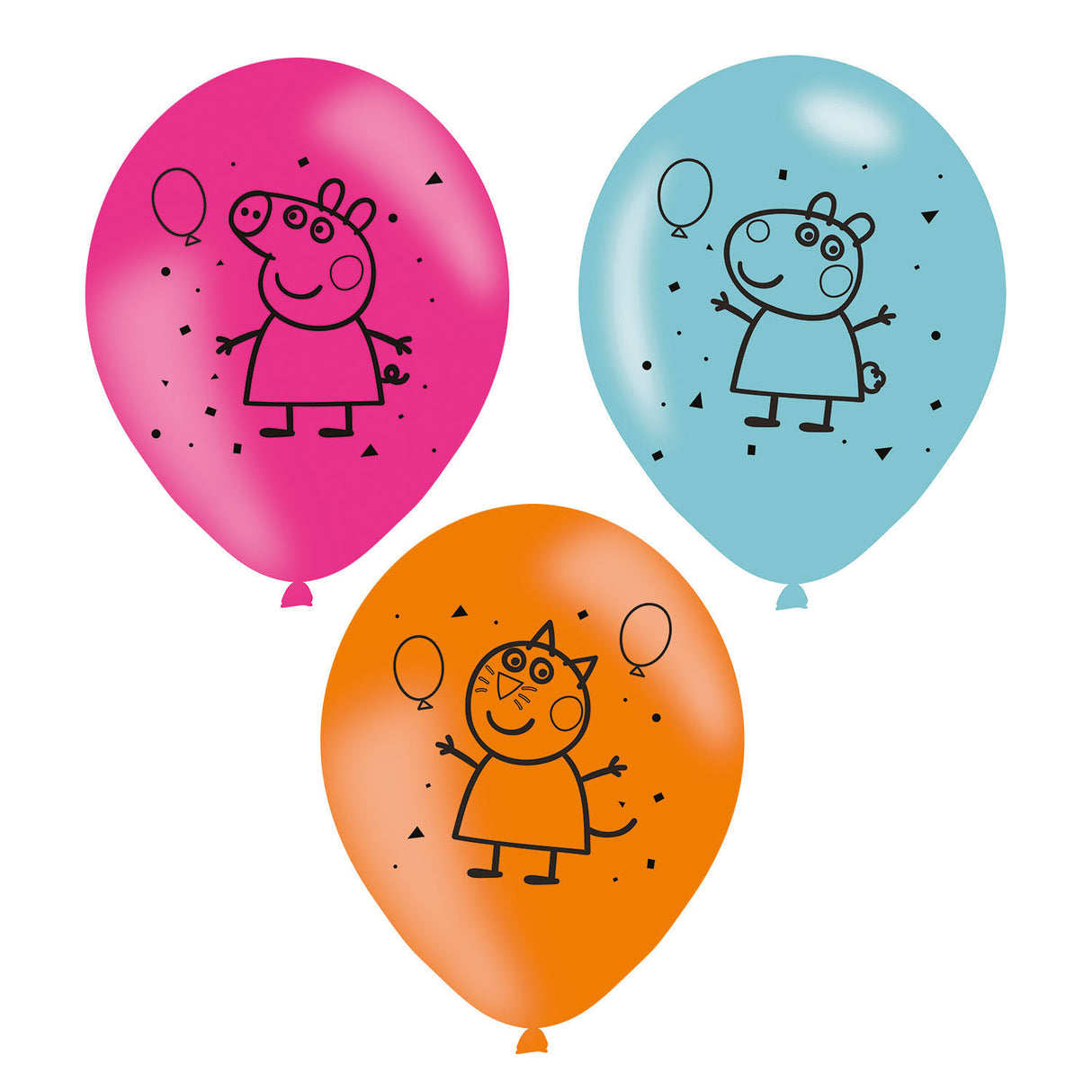 Peppa Pig Balloons Peppa Pig, 6st.