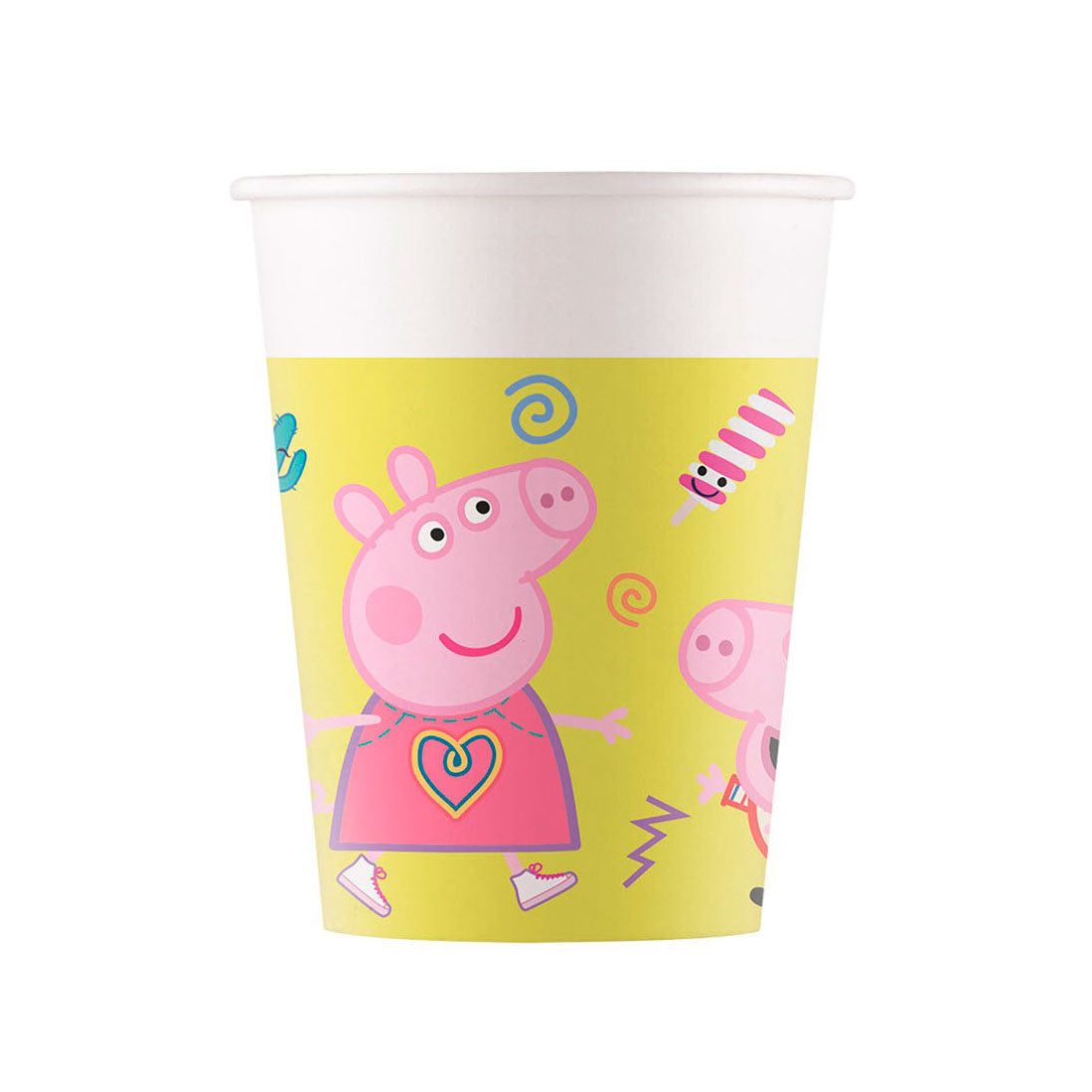 Poháry Peppa Pig, 8st.