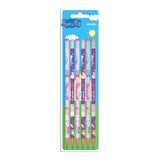 Peppa Pig Pencils with Gum, 6st.