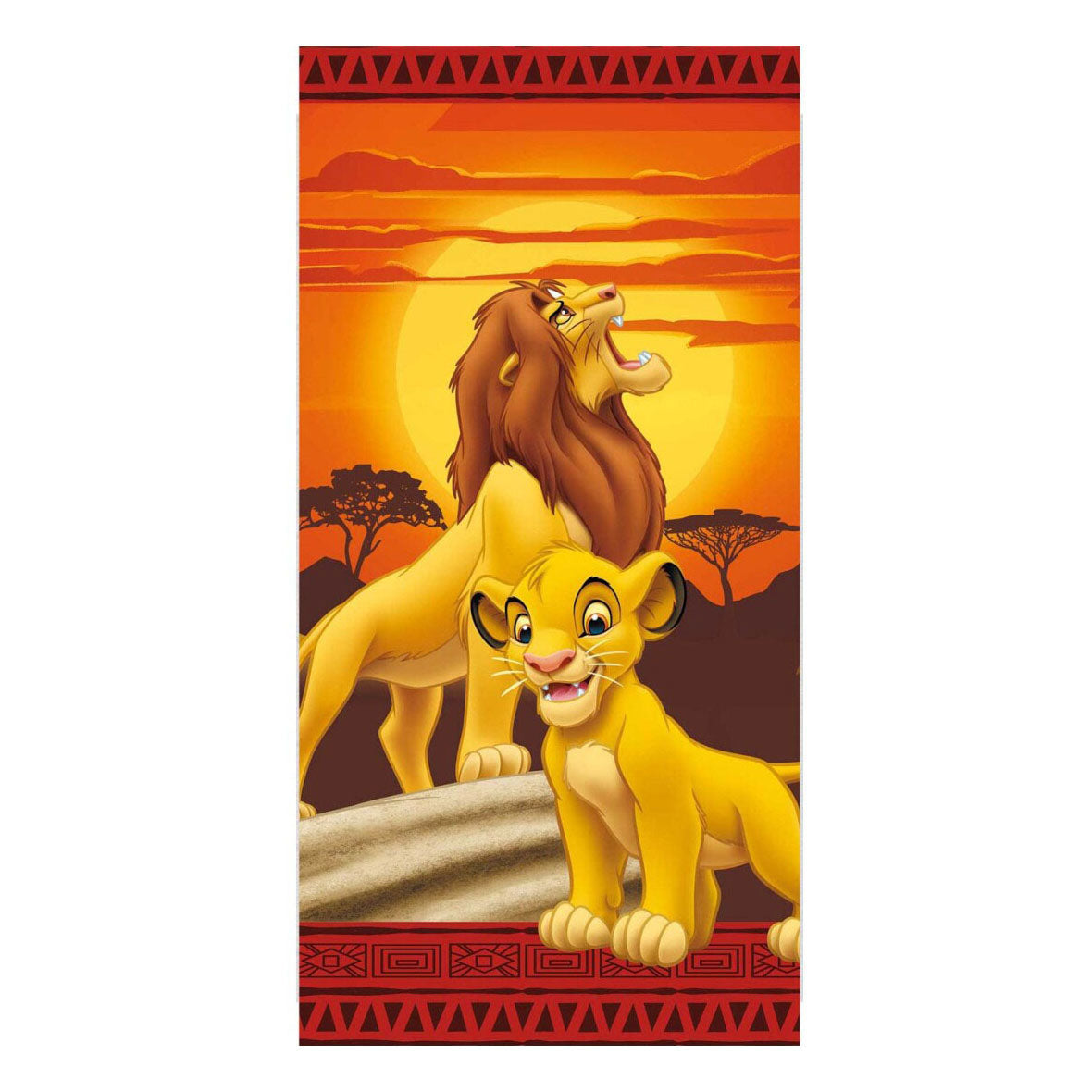 strandlaken lion king, 70x140cm