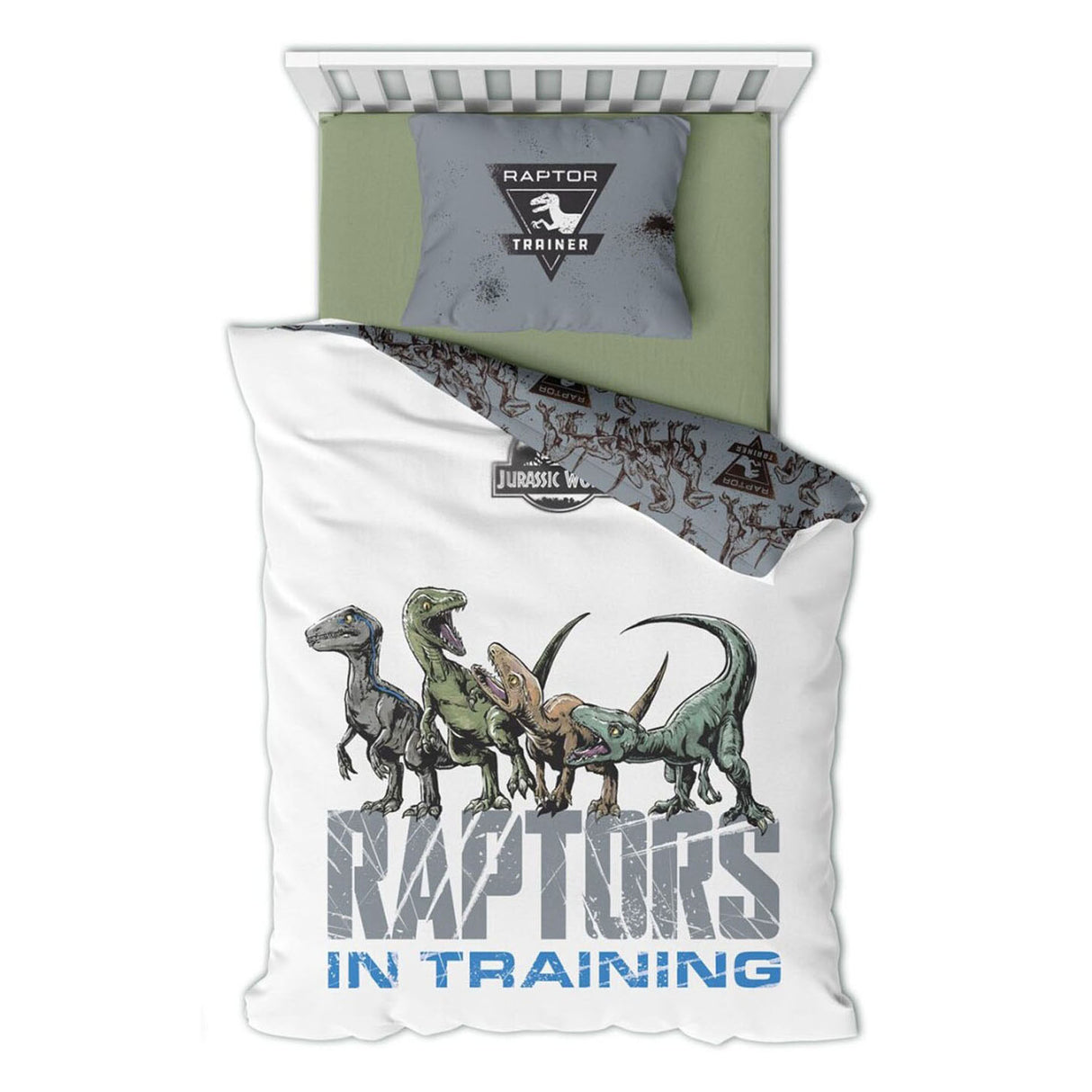 Dynetrekk Jurassic World Cotton, 140x200cm