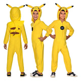 Pokémon kinderkostuum pokemon pikachu onesie, 4-6 jaar