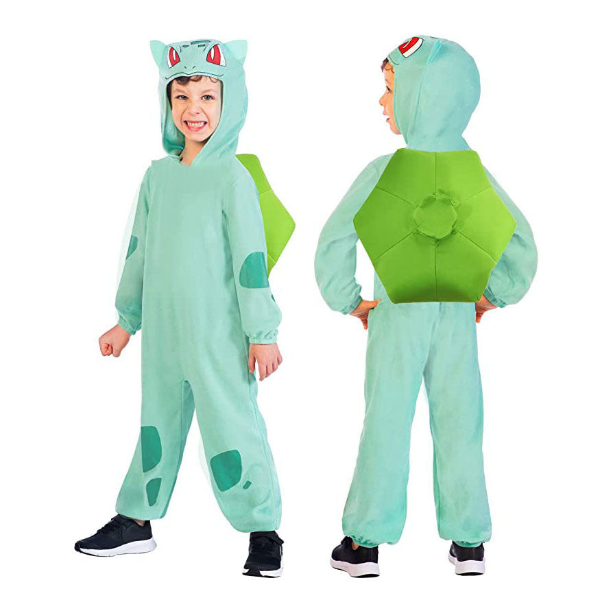 Pokémon Children's Costume Pokemon Bulbasaur, 4-6 år gammel