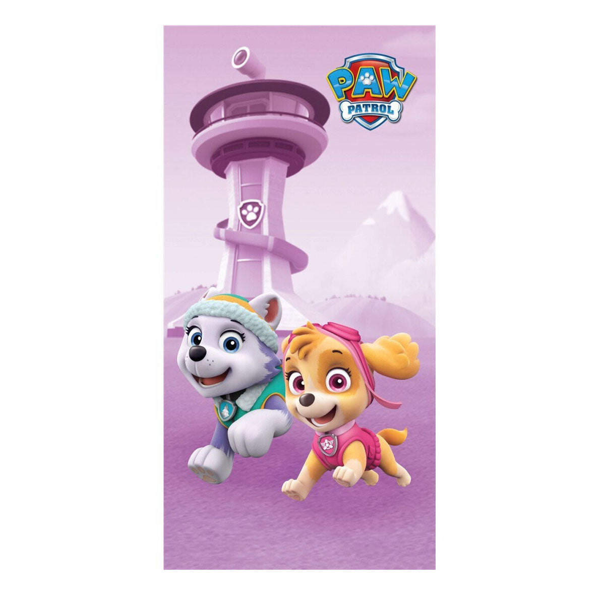 Paw Patrol Beach Tomba Purple, 70x140cm