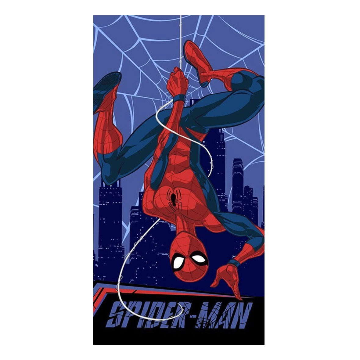 Strandhandduk Spiderman, 70x140cm