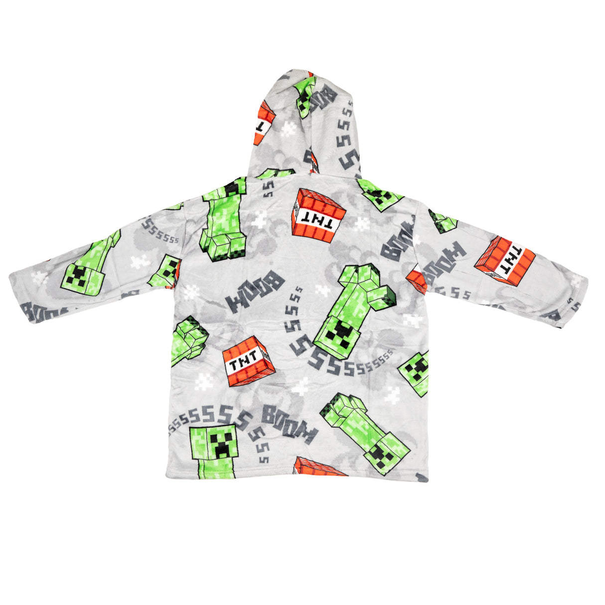 Minecraft Kids Fleece Hoodie Deken Trui, star 7-14 let