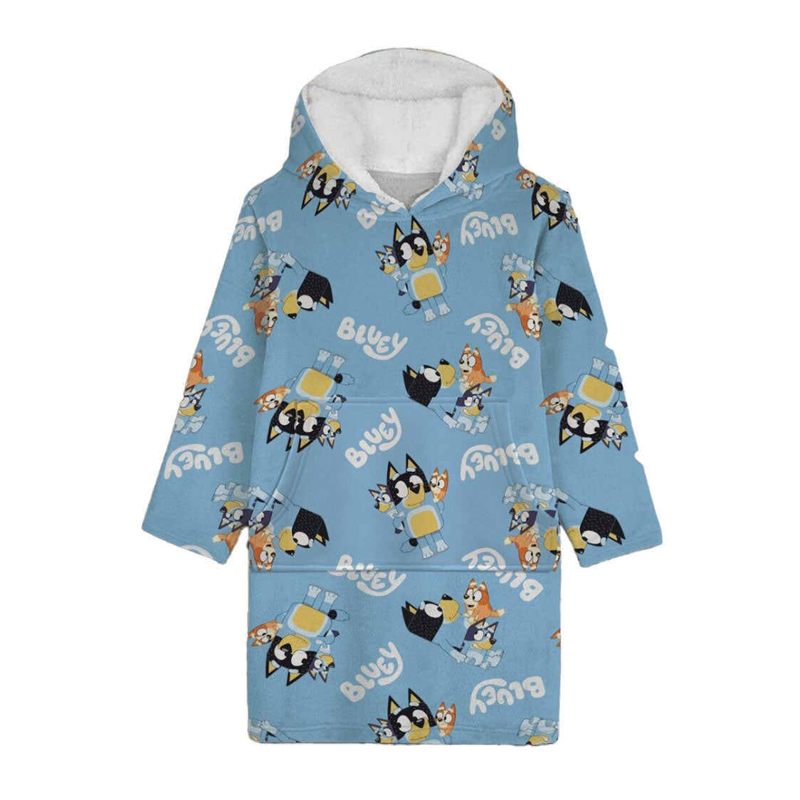 Puch kinderponcho bluey