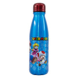 Stor drinkfles aluminium super mario, 600ml