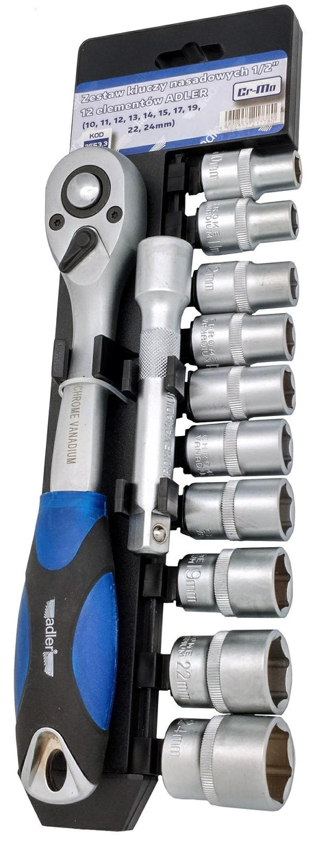Adler set van stopcontactsleutels 1 2 12cz