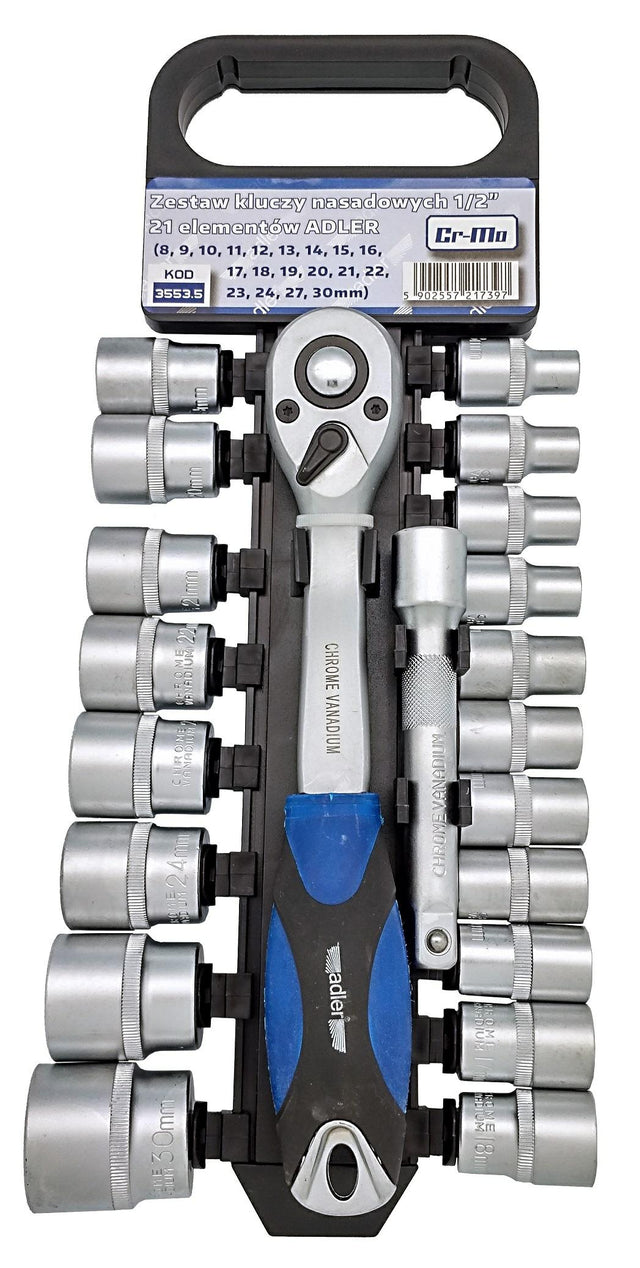 Adler set van stopcontactsleutels 1 2 21cz