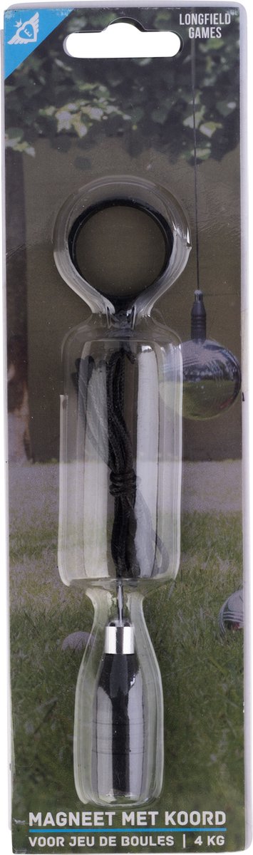 Engelhart jeu de boules magneet met koord – boules lifter tot 4 kg – pétanque boule opraper – longfield