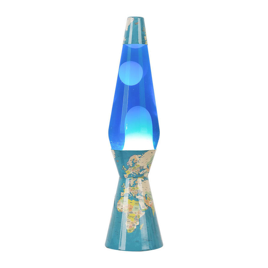 Carte du monde Lavalamp, 40 cm