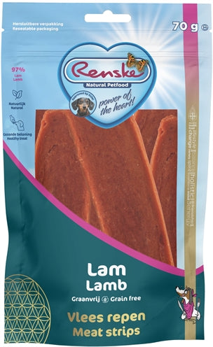 Renske Healthy Reward Meat Strip Lamb