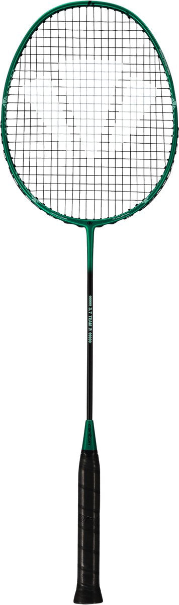 Carlton - badminton racket- 3.7 team iv- pearl green black