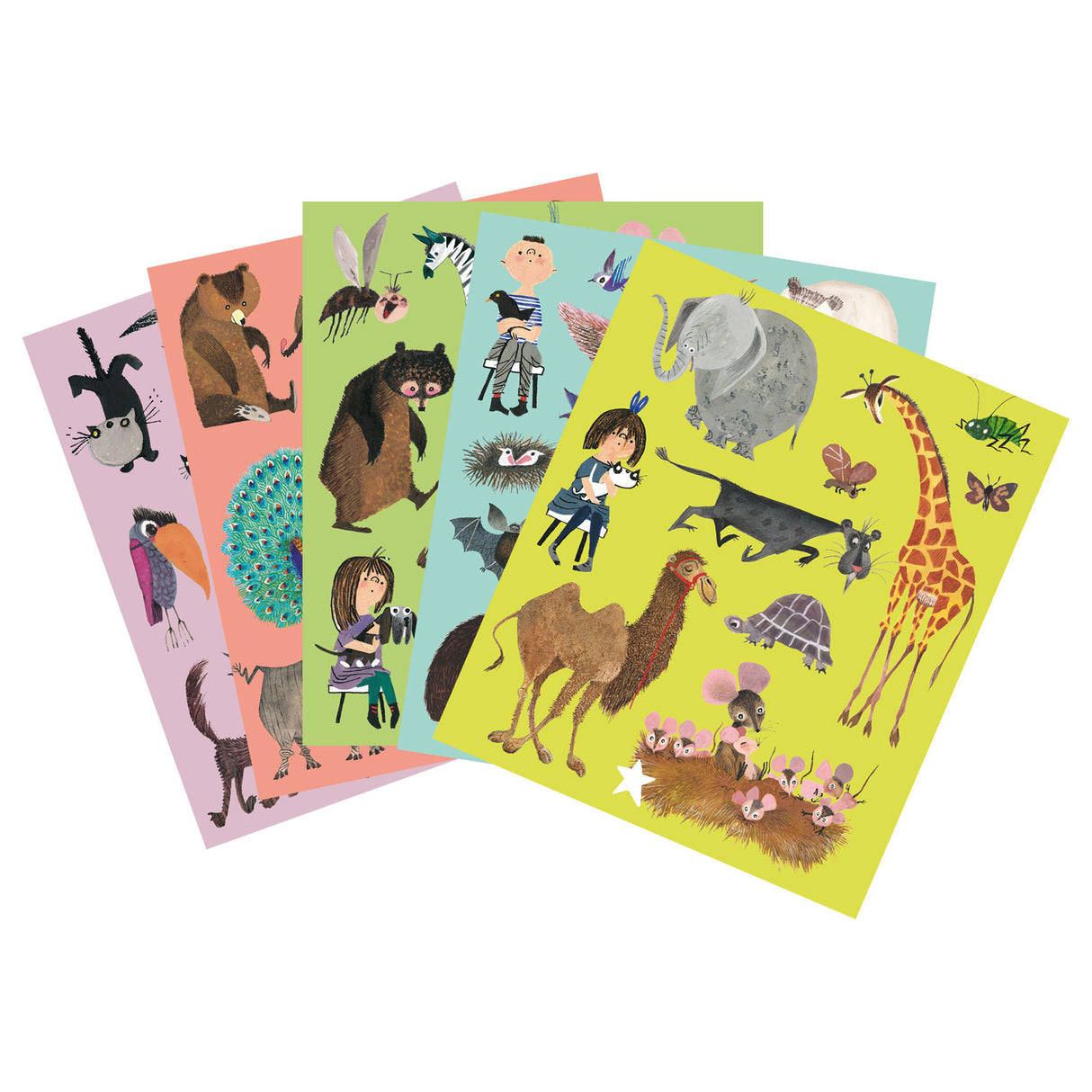 Vinner Holland Dieren fra Fiep Sticker Skins, 5st