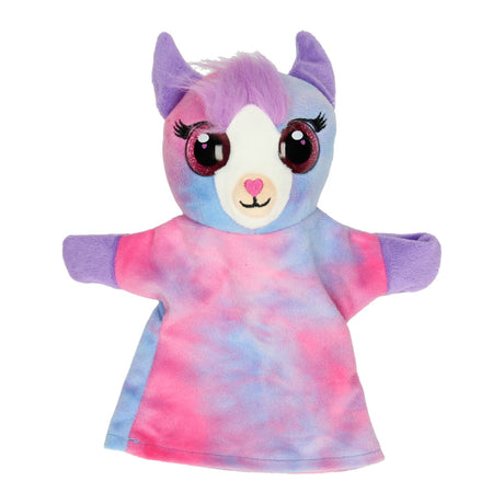 Pluche handdier alpaca