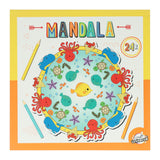 Kleurboek mandala 20,5x20,5cm