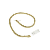 Naturel collections jute touw met 20 led 100cmx1.2cm