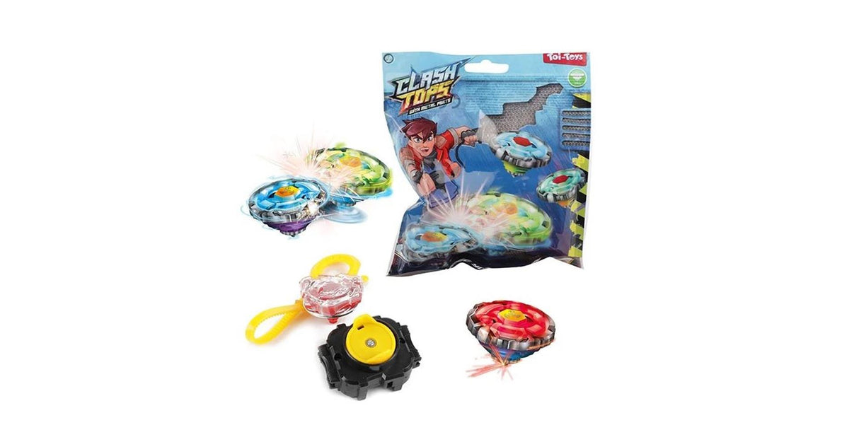 Toi-toys toi toys metalen tol gyroscopic met afschieter 4 soorten