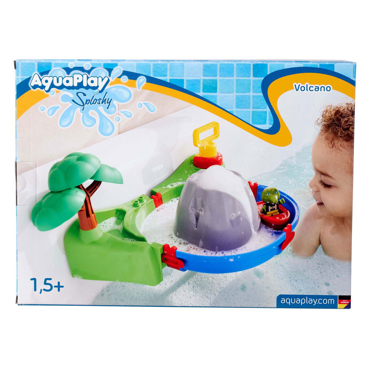 Aquaplay sploshy volcano badspeelset