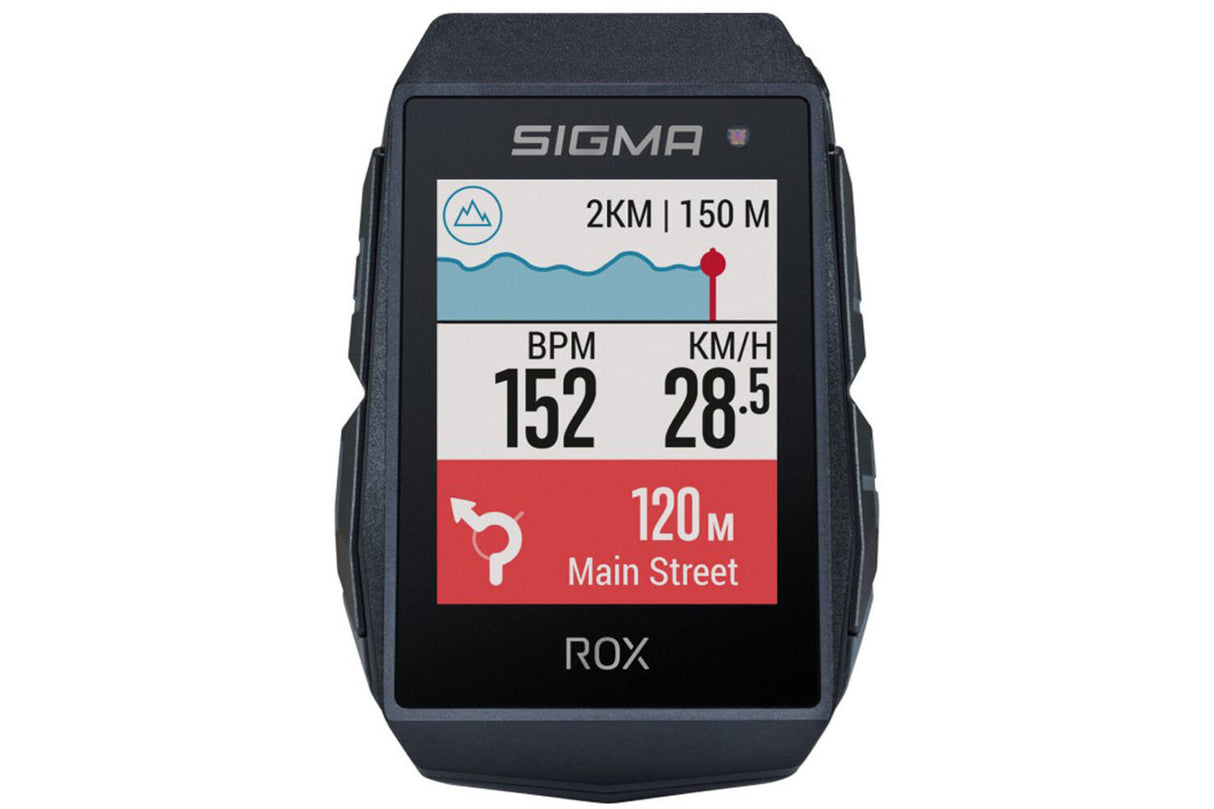 Sigma Rox 11.1 EVO GPS HR sada SW SW SHORT BUTLER+ANT+BLE BORST+USB-C