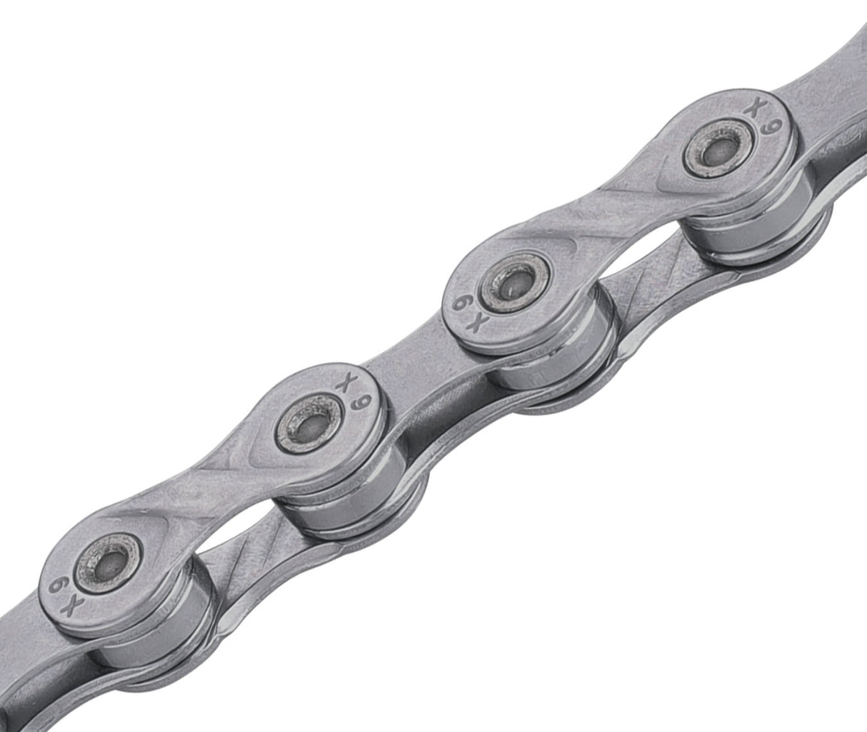 Km X9 bicycle chain 9 speed 1 2x3 32 116 links silver