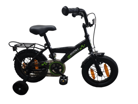 Hulzebos cycle parts b.v. bfk 12 boost jongens zwart 12bb30