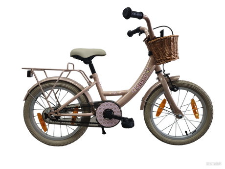 Hulzebos cycle parts b.v. bfk 16 girly meisjes roze + mand 16gg30